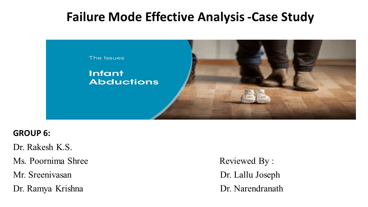 Failure Mode Effective Analysis